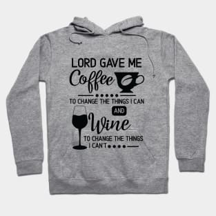 Lord Grant Me the Coffee Hoodie